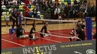 Prince Harry cheats at sitting volleyball