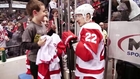 Little Kid Is Super Happy After Being Given Jordin Tootoo’s Hockey Stick