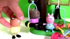 Peppa Pig Muddy Puddles Treehouse Collection Play Doh Playground Slide & See Saw Nickelodeon