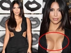 Kim Kardashian Suffers 'Nip Slip' | Shocking!