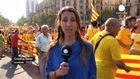 Multitudinaria marcha a favor de la consulta soberanista en Cataluña