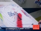 Créez votre T-Shirt Fabia sur le stand Skoda du Mondial Auto 2014