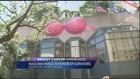 Windsor Court hangs huge bra from building to raise breast cancer awareness in NOLA