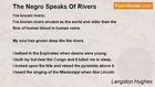 Langston Hughes - The Negro Speaks Of Rivers