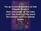 Hannah Montana Song - Best of Both Worlds with Lyrics