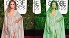 Jennifer Lopez Flashes More Skin in Golden Globes 2015