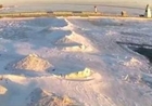 Drone Footage Highlights Ontario's Beautiful Frozen Seascape