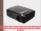 EUG 90 Mini LED Projector HDMI 1080p 3D Full HD Home Cinema Theater Video System Portable 3400