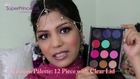 Super Eid Makeup Tutorial 2014 Red Gold Eye Makeup Ft. Coastal Scents Hot Pots & Clear Lid Palet