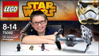 Tie Advanced Prototype - Lego Star Wars - 75082 - Unboxing, construction & review + #CONCOURS