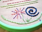 Learn Hand Embroidery with Me: Basic Stitches Part 1 (for beginners)
