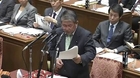 衆院予算委会で赤嶺政賢議員（共産）は、在沖米軍や日本政府の対応を質す。