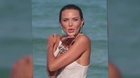 Model Tetyana Veryovkina 's Wet T-shirt Beach Photo Shoot