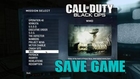 Black Ops Save Game Download
