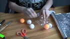 How to make smoke bomb out of ping pong balls