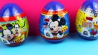 Mickey Mouse Surprise Eggs, Disney Surprise Toys Opening egg - YouTube