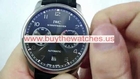 swiss replica watch review-01033-IWC Portuguese 7 Days Power Reserve
