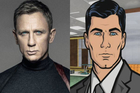 James Bond Chats With Sterling Archer