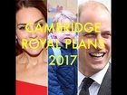 Discover The Cambridge Family Plans For 2017 - Royals Step Up Duties As Prince George Starts School