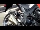 Kawasaki Z1000 top speed test review sound crash stunt - Exhaust sound