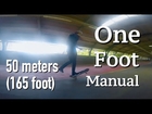 Skateboarding: 165 foot (50m) long one foot manual to kick flip (HD)