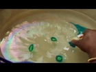 Swirling Painting or Marble Painting Technique on Water